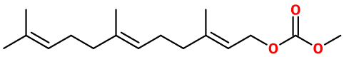 (图片) MC005252 Me (2E,6E)-3,7,11-tri-Me-2,6,10-dodecatrienyl carbonate